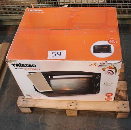 60 ltr Ovn TRISTAR (momsfri) ubrugt