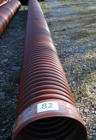 6 m 315 mm opføringsrør  (m/et par huller).ubrugt