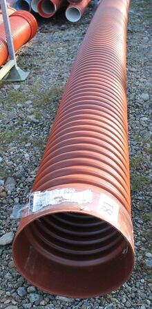 6 m 315 mm opføringsrør ubrugt
