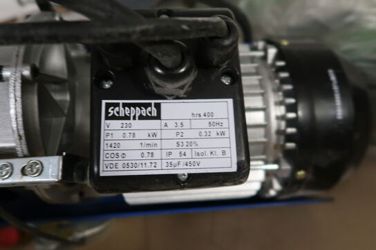 Elektrisk trækspil SCHEPPACH HRS 400