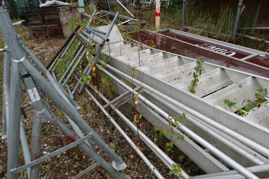 3 stk. stilladstrapper med gelænder JUMBO