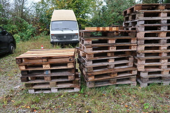 Div. Varelager, EURO-paller, pallerammer m.m.