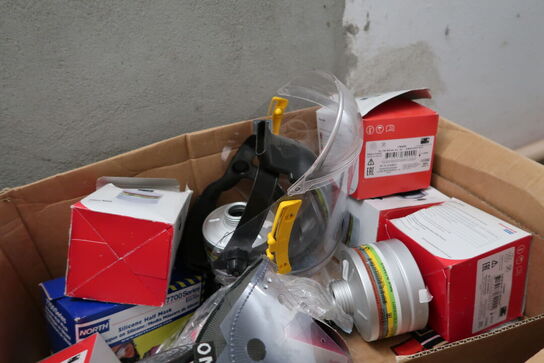 Div. Friskluftmasker NORTH samt filtre