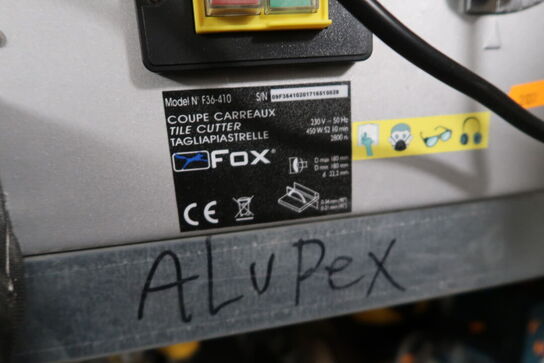 Fliseskærer FOX F36-410