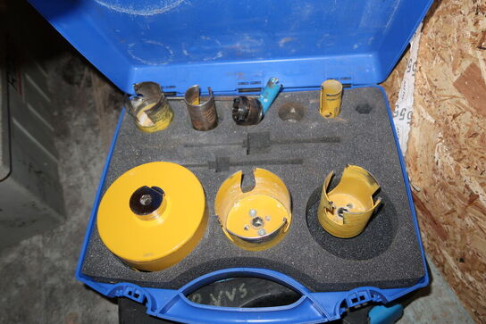 Topnøglesæt samt div. Kopbor