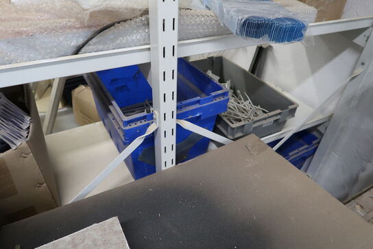 Reolsystem med div. Varelager