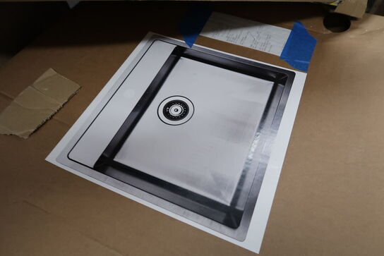 Vogn med div. Varelager samt håndvask