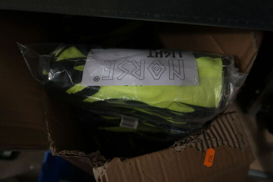 Kasse med arbejdshandsker