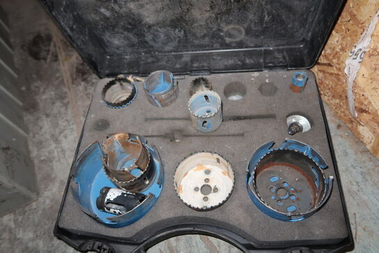 Topnøglesæt samt div. Kopbor