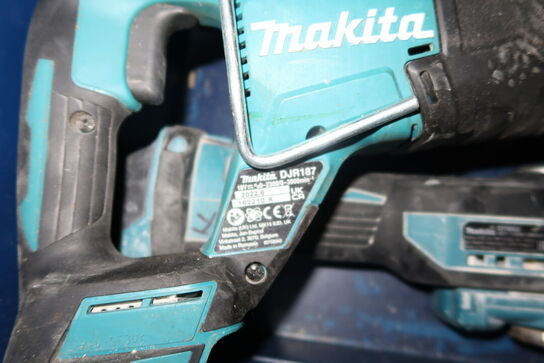 3 stk. akku håndværktøj MAKITA DJR187, DTM52 m.fl.
