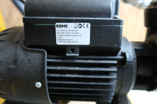 Fyldepumpe REMS Solar-Push K 60