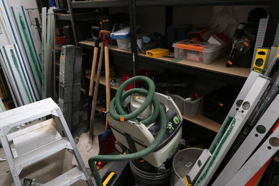 3 fag lagerreoler uden indhold (læs beskrivelse)