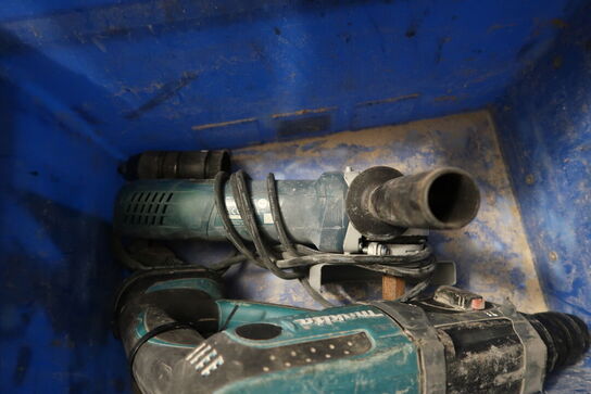 3 stk. akku håndværktøj MAKITA/BOSCH DHR202 m.fl.