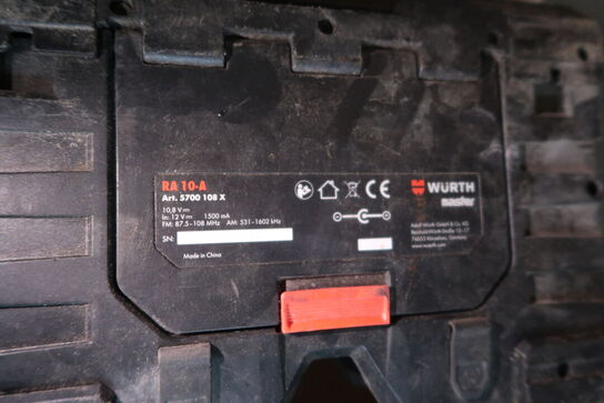 Arbejdsradio WÜRTH RA 10-A