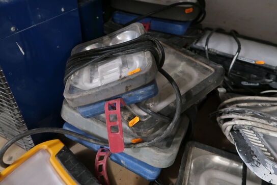 4 stk. arbejdslamper