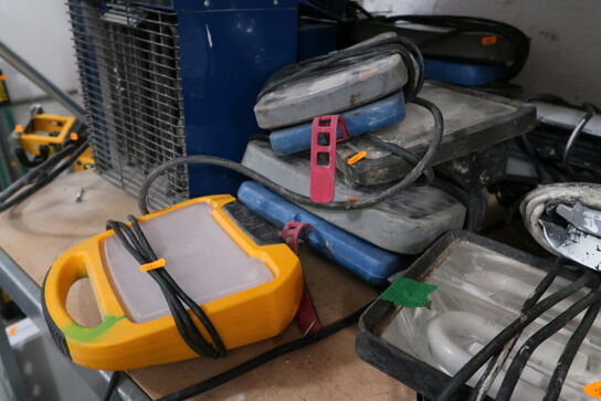 4 stk. arbejdslamper