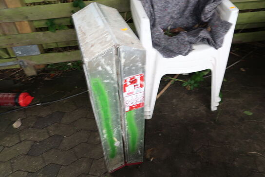 Trappetrin JUMBO samt plastikhavestole