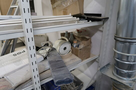 Reolsystem med div. Varelager