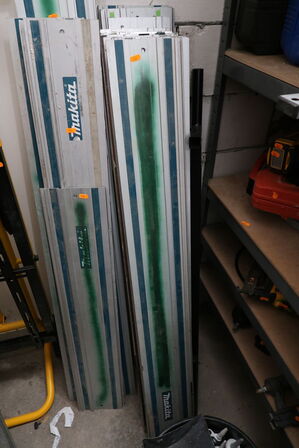 2 stk. føringsskinner MAKITA