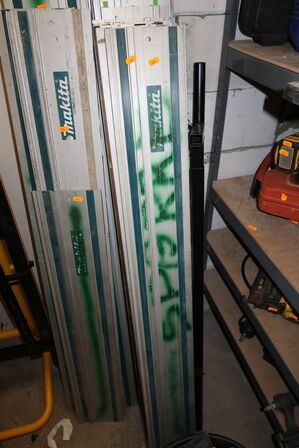 2 stk. føringsskinner MAKITA