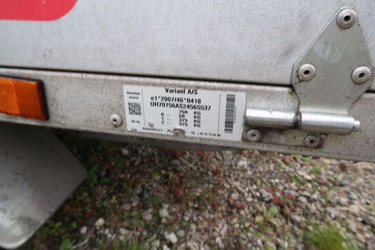 Trailer VARIANT 756as-2023
