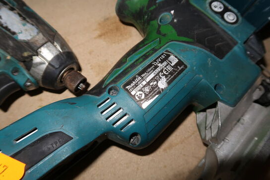 4 stk. akku håndværktøj MAKITA DJV181, DJR187, DTM52 m.fl.