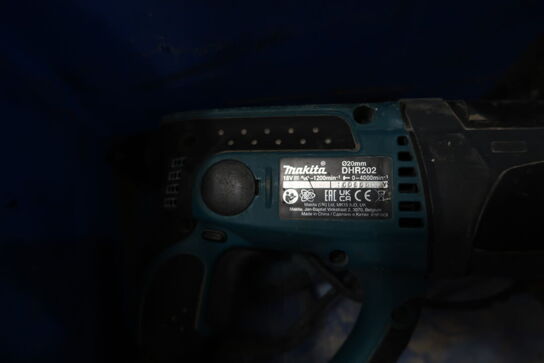 3 stk. akku håndværktøj MAKITA/BOSCH DHR202 m.fl.