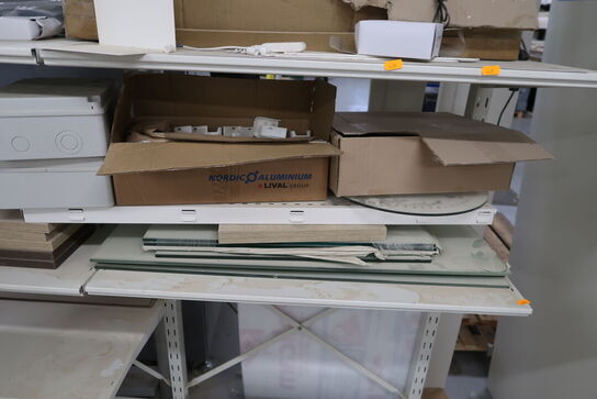 Reolsystem med div. Varelager