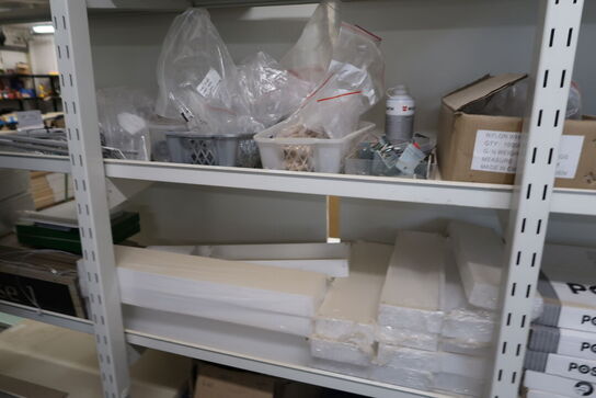 Reolsystem med div. Varelager