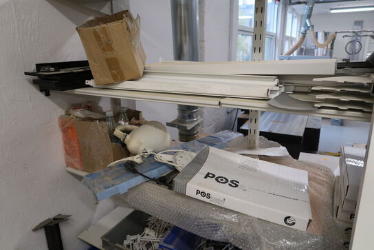 Reolsystem med div. Varelager