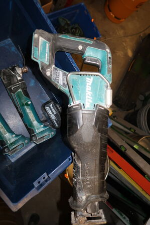 3 stk. akku håndværktøj MAKITA DJR187, DTM51