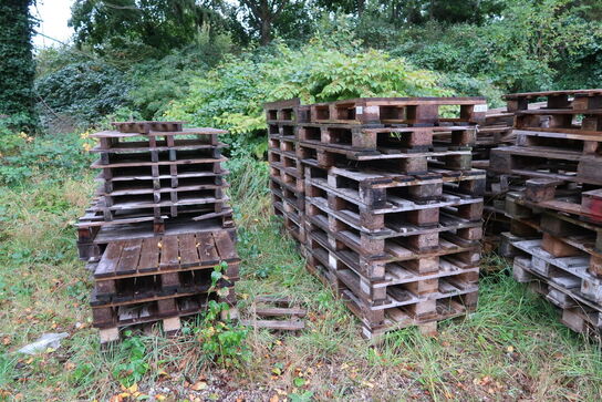 Div. Varelager, EURO-paller, pallerammer m.m.