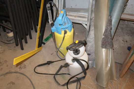 2 stk. tryksprøjter bl.a. GLORIA