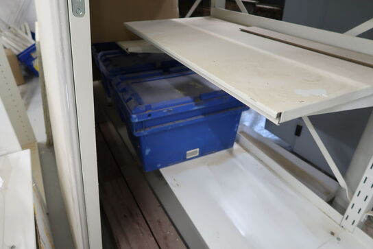 Reolsystem med div. Varelager