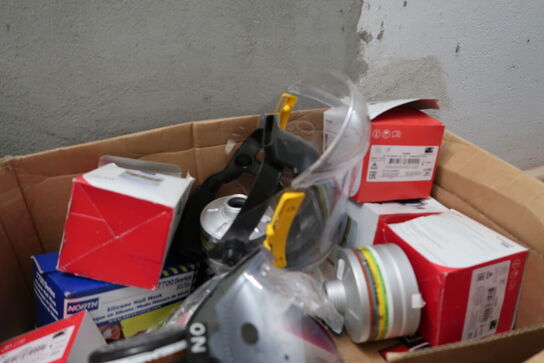 Div. Friskluftmasker NORTH samt filtre