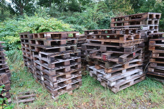 Div. Varelager, EURO-paller, pallerammer m.m.