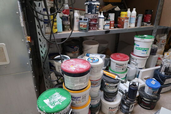 4 fag lagerreoler uden indhold (læs beskrivelse)