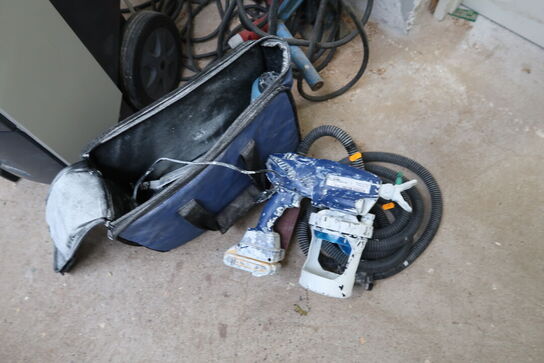 Sprøjtepistol GRACO, Slibemaskine MIRKA