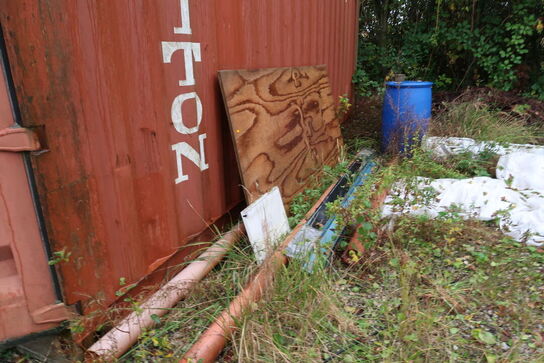 Div. Varelager, EURO-paller, pallerammer m.m.