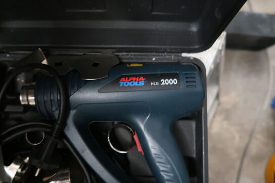 Varmepistol ALPHA TOOLS HLG 2000