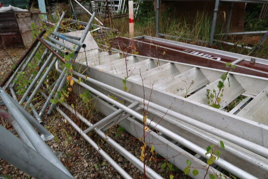 3 stk. stilladstrapper med gelænder JUMBO