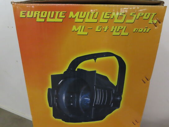 4 stk. Parlamper - EUROLITE og STAGE LINE