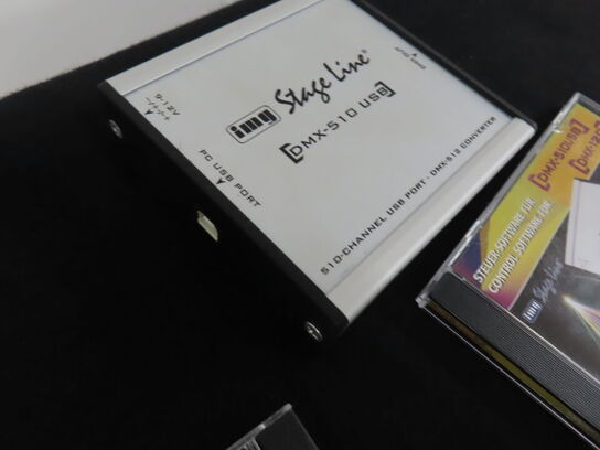 2 stk. DMX controllere IMG Stageline DMX-60/DMX-510