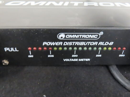 Strømfordeler OMNITRONIC RLD-8