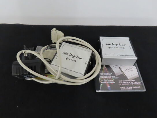 2 stk. DMX controllere IMG Stageline DMX-60/DMX-510