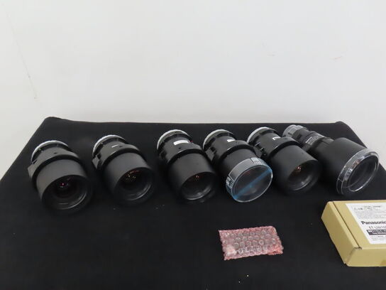 6 stk. linser fra Panasonic