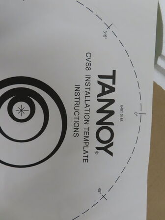 Højtaler til installation i loft TANNOY