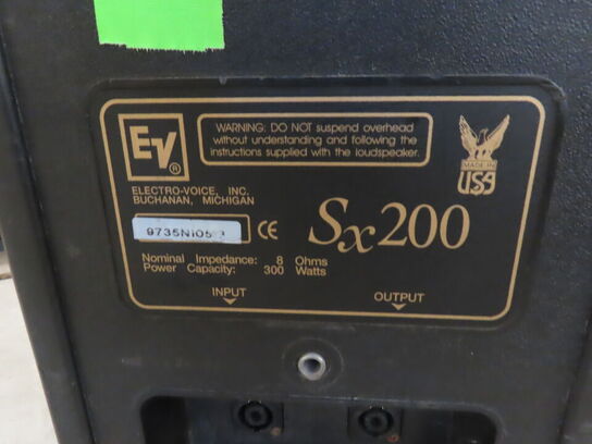 Højtaler, ELECTRO VOICE SX200