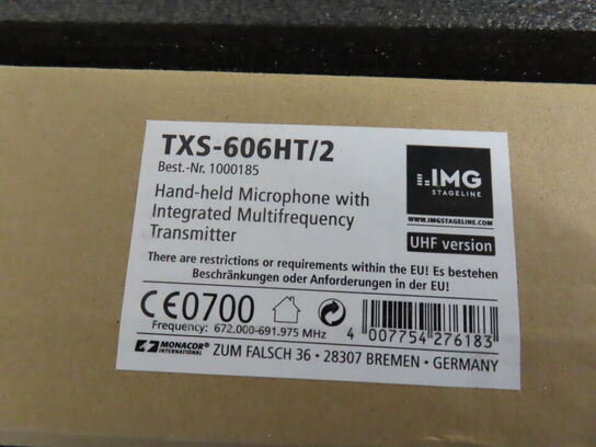 Microfon IMG STAGE LINE TXS-606HT/2