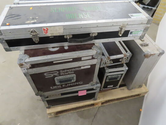 7 stk flightcases